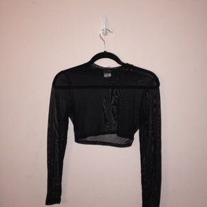 SEE THROUGH MESH TOP